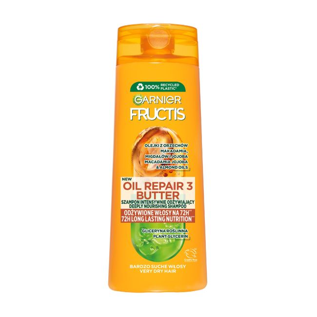 

Масло для восстановления волос 3 масляный шампунь Garnier Fructis, 400 мл