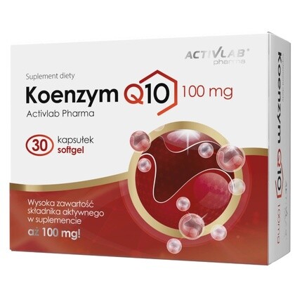

Коэнзим Q10 100 мг 30 капсул Activlab Pharma
