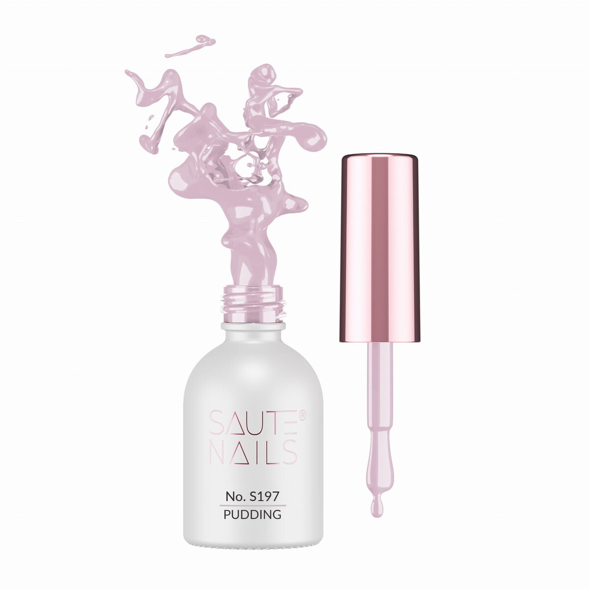 

Saute Nails, Гибридный лак для ногтей S197 Pudding, 8 мл