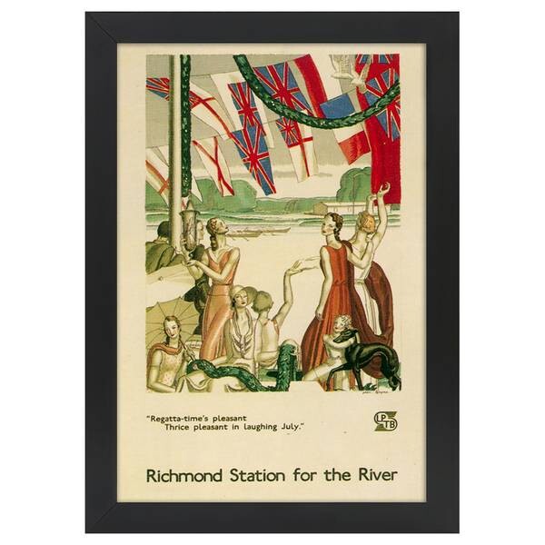 

Рамка для фотографий LegendArte Poster 1933 Regatta, черный