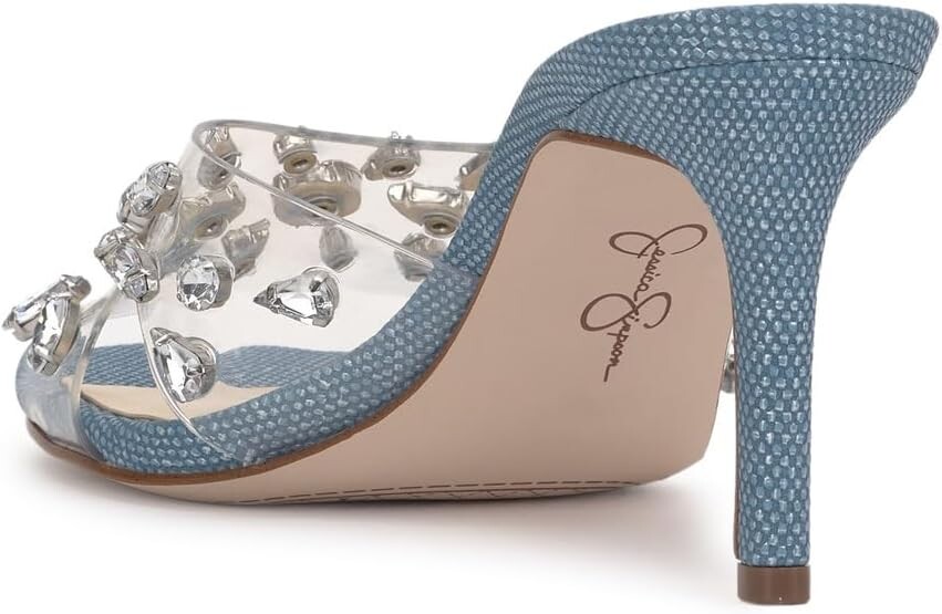 

Туфли Jessica Simpson Primana, цвет Clear/Light Blue