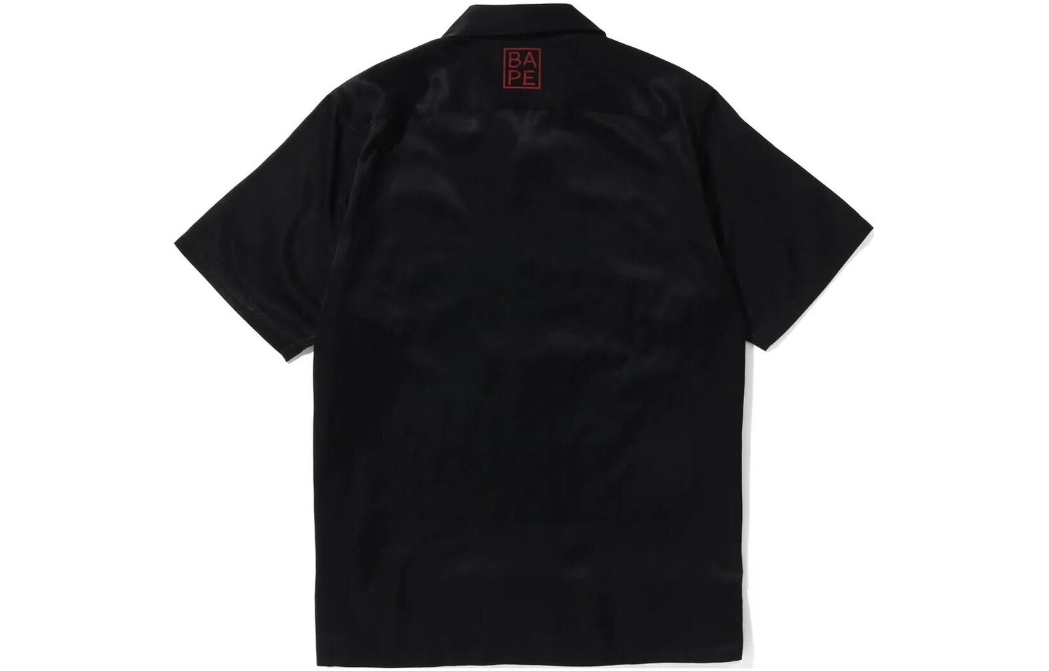 BAPE Японский мотив Свободный крой рубашка S/S A Bathing Ape, черный — фото 2