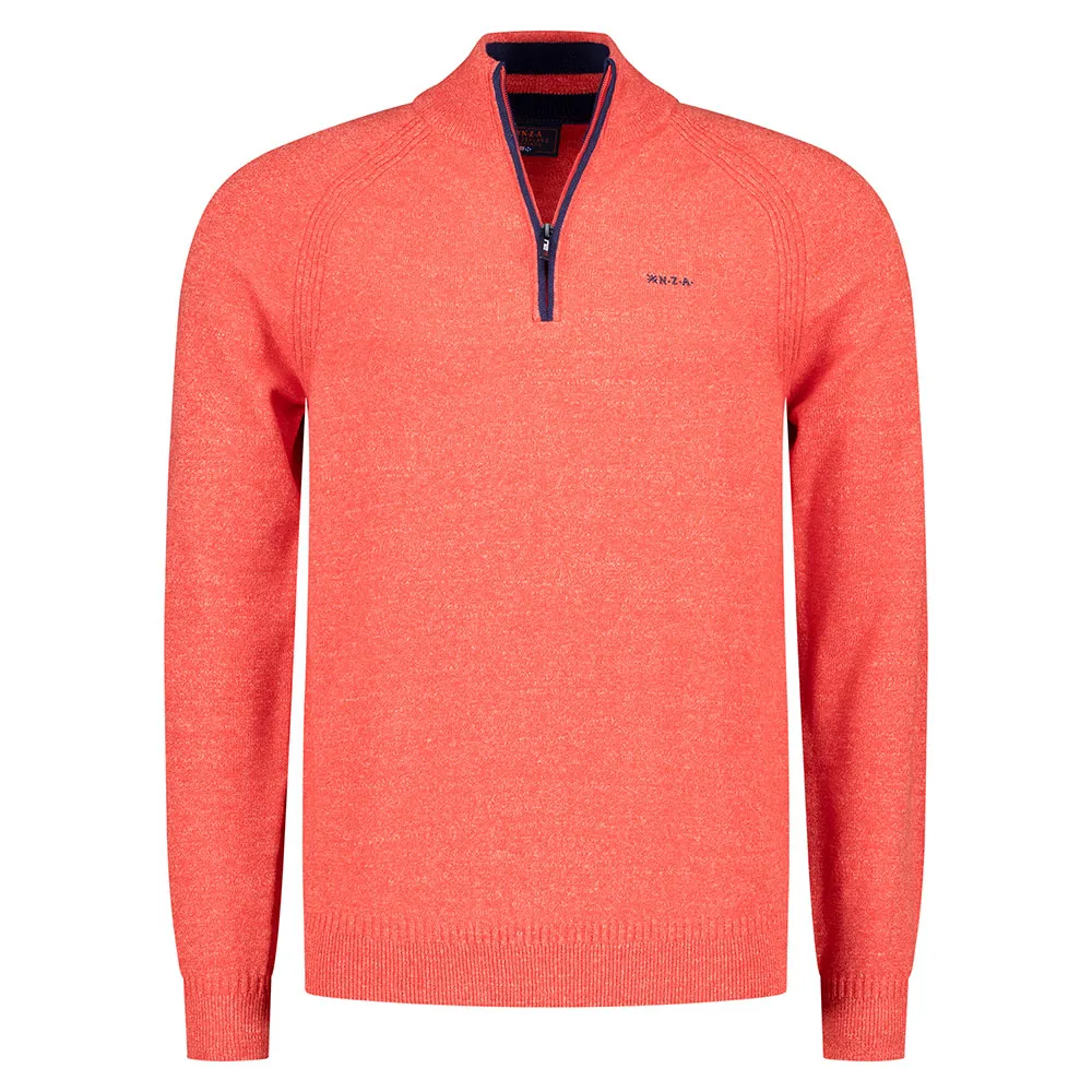 

Свитер Nza New Zealand 25GN430 half zip, оранжевый