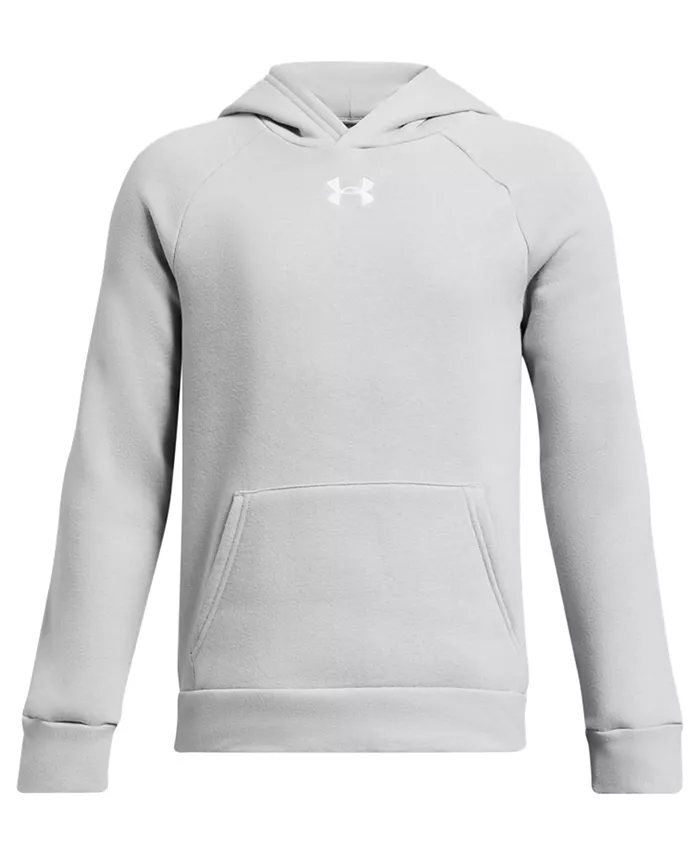 

Мальчики 6-18 Rival Fleece Hoodie Under Armour, серый
