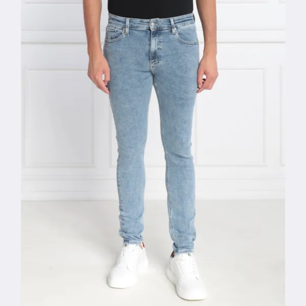 

Джинсы суперскинни Calvin Klein, синий