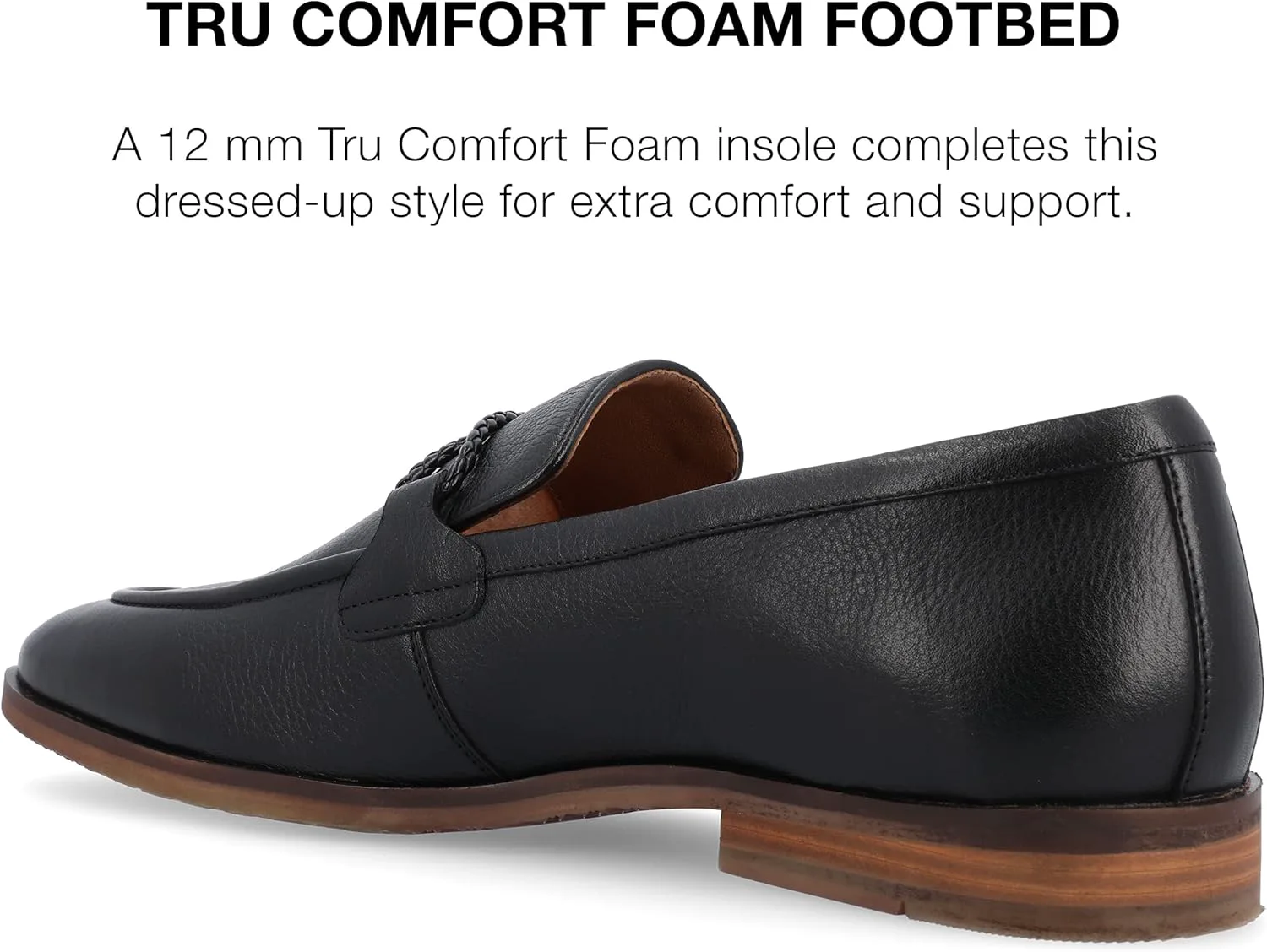 Лоферы Thomas & Vine Men's Finegan Loafer, черный — фото 2