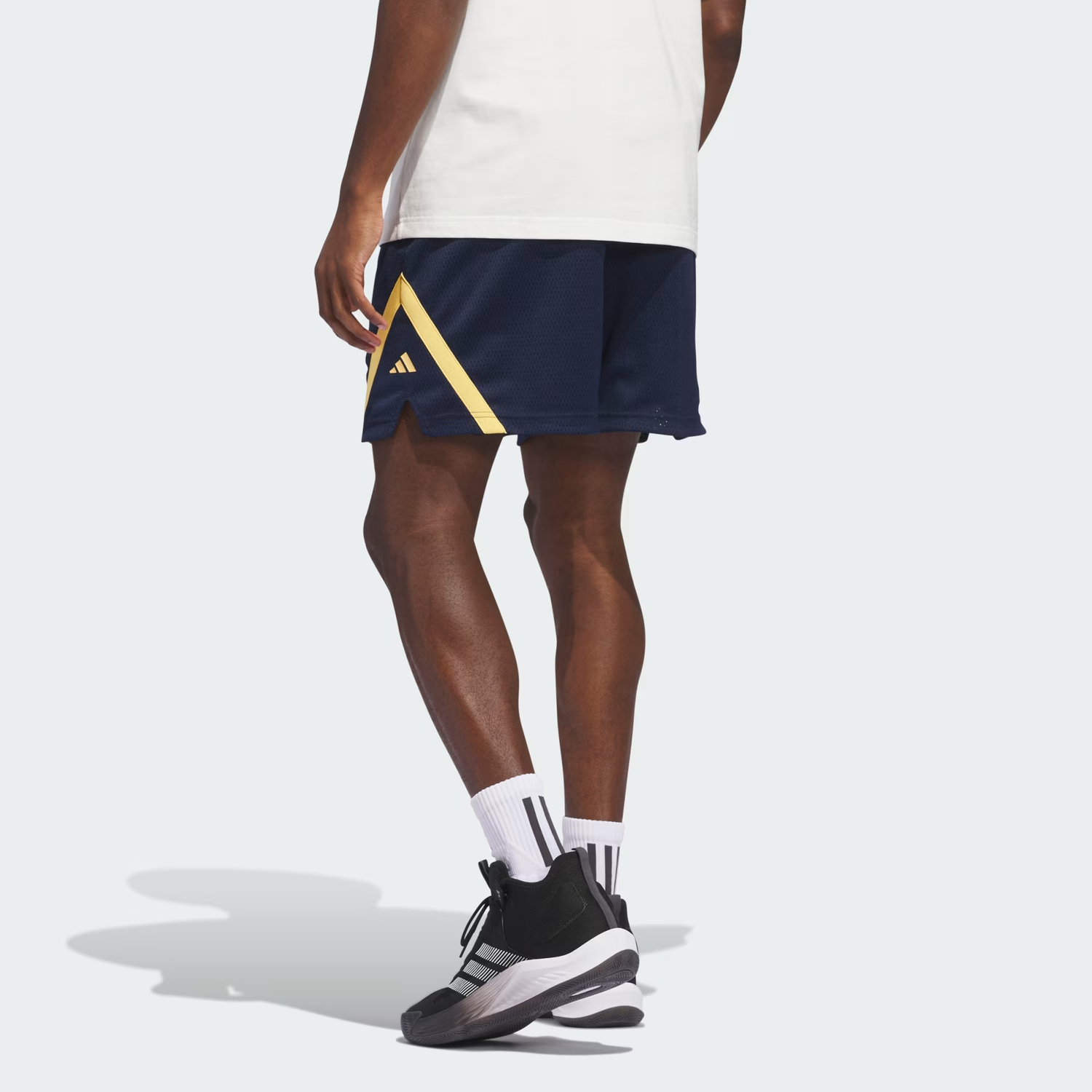 Бесплатная доставка с AdiClub Select World Wide Hoops Шорты Adidas, Тёмно-синий — фото 4
