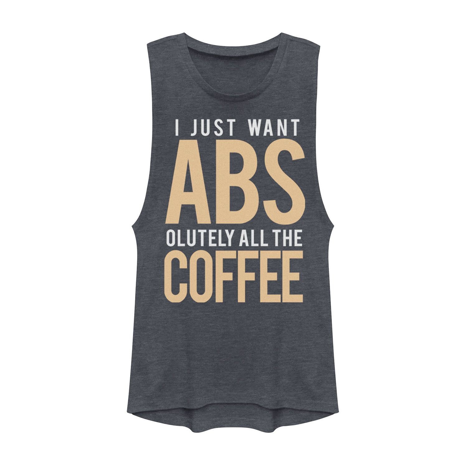 

Футболка I Just Want Abs-olutely All The Coffee Muscle для юниоров