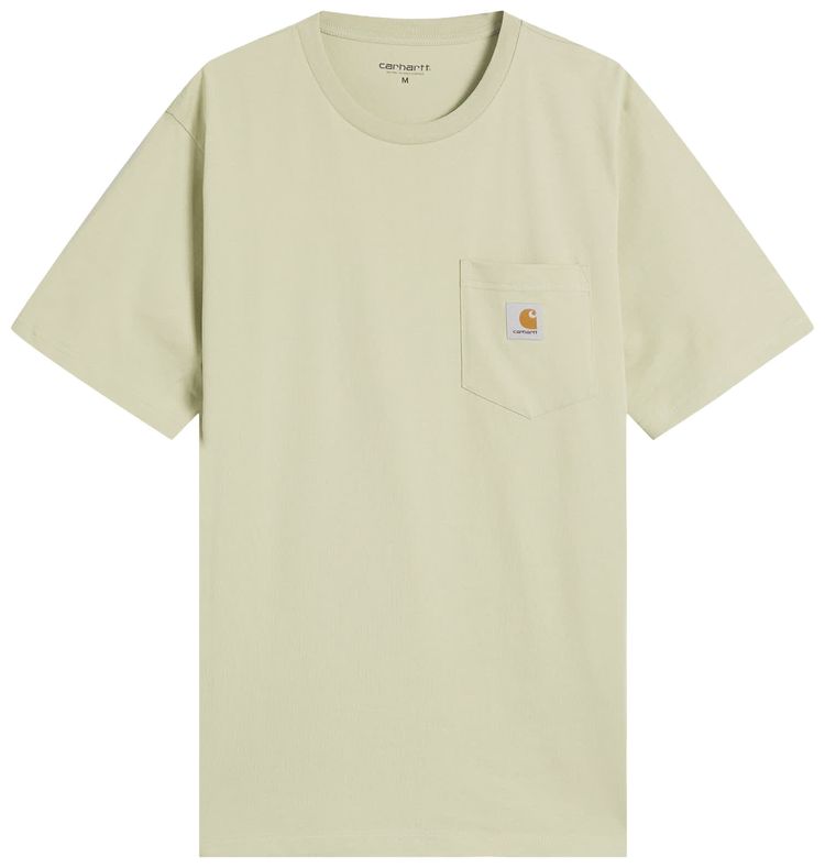 

Футболка Carhartt WIP Pocket Short-Sleeve T-Shirt, зеленый