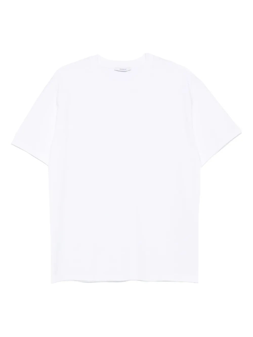 

Хлопковая футболка с круглым вырезом Givenchy, белый