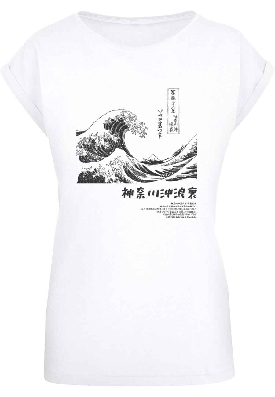 

Футболка Merchcode Shirt Apoh - Hokusai, белый