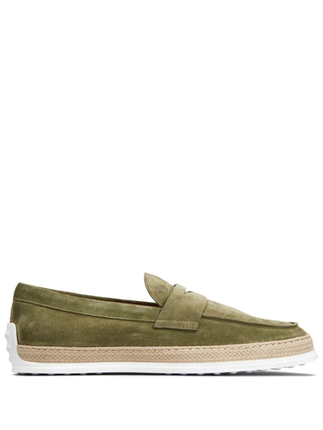 

Tod's лоферы Gommino, зеленый