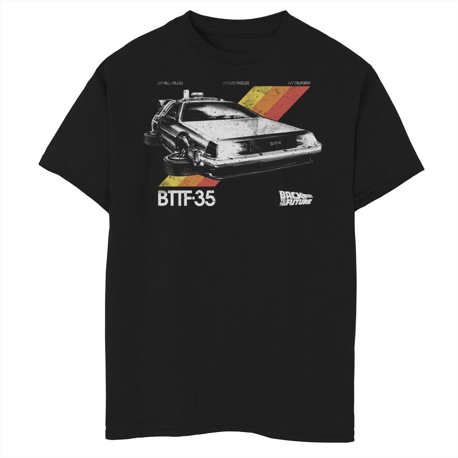 

Футболка DeLorean с рисунком «Назад в будущее» 35 лет для мальчиков 8–20 лет Licensed Character