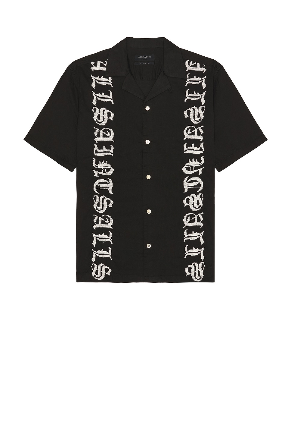 

Рубашка с коротким рукавом Scripture от Allsaints, faded black
