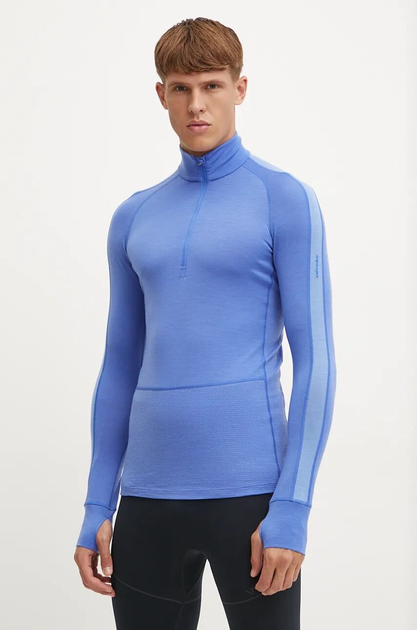 

Функциональная рубашка с длинными рукавами Icebreaker Merino 200 ZoneKnit, синий