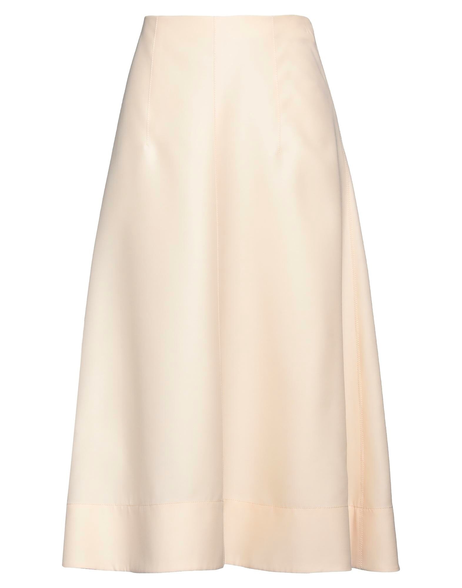 

Юбка миди Lanvin, айвори