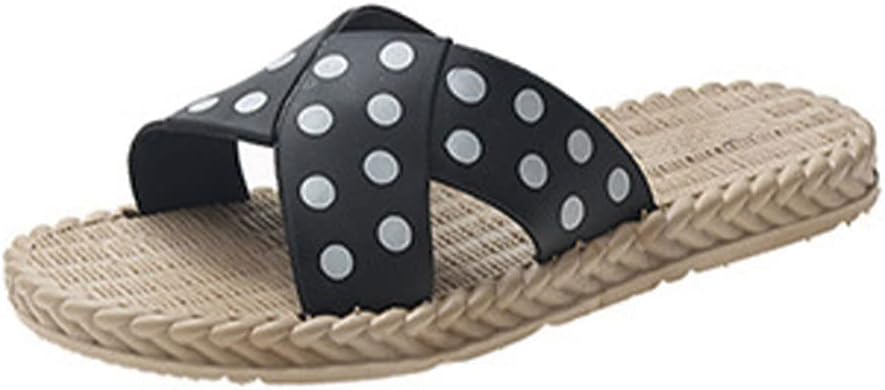 

Тапочки из льна HSQMA для женщин с мягкой подошвой, летние, легкие, удобные, на лето, пляжные сандалии для женщин, водные туфли, медсестринские туфли для дома и улицы (Цвет: розовый, Размер: EUR40)