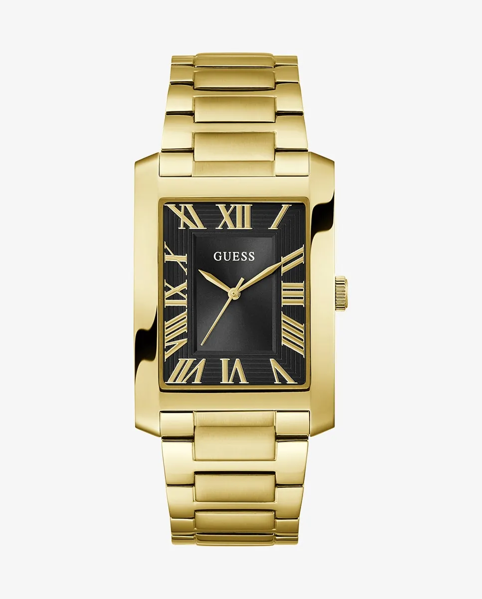 

Мужские часы Clyde GW0896G2 из стали с золотым ремешком Guess, золото