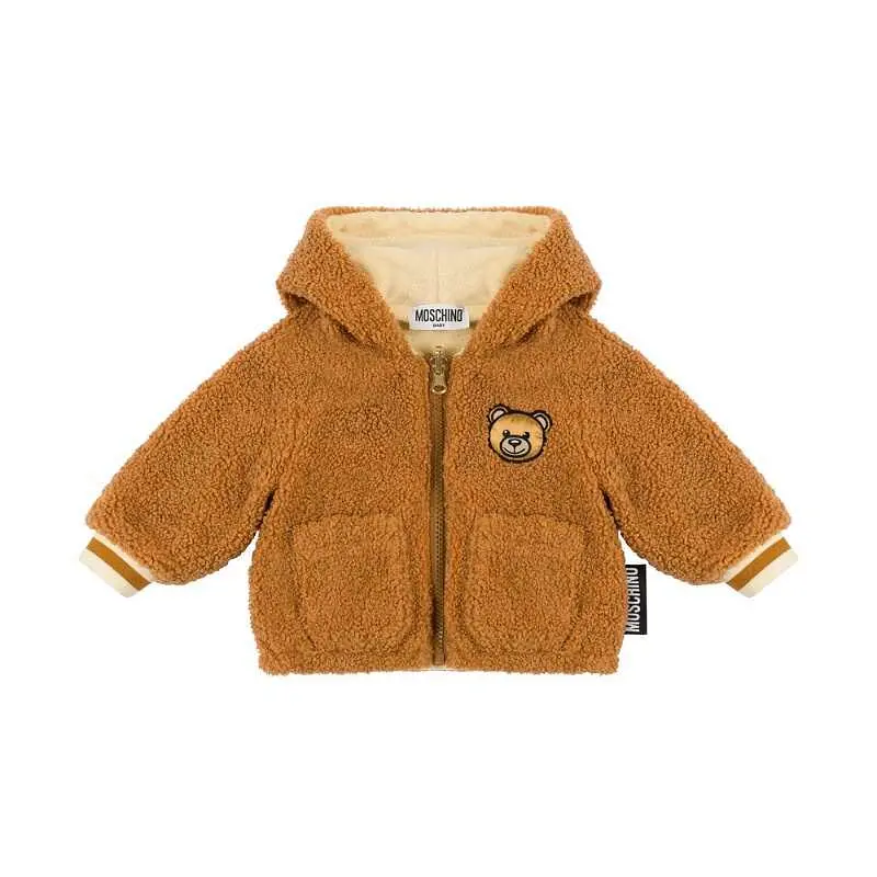 

MOSCHINO X Куртка TEDDY BEAR коричневая для младенцев и малышей