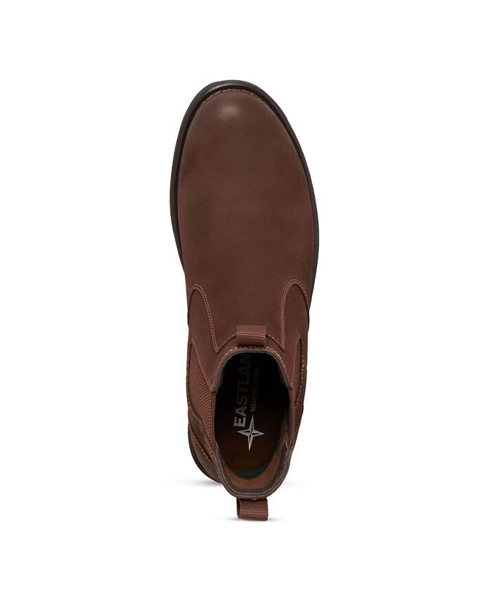 Мужские повседневные двойные ботинки челси Eastland Shoe, коричневый — фото 4