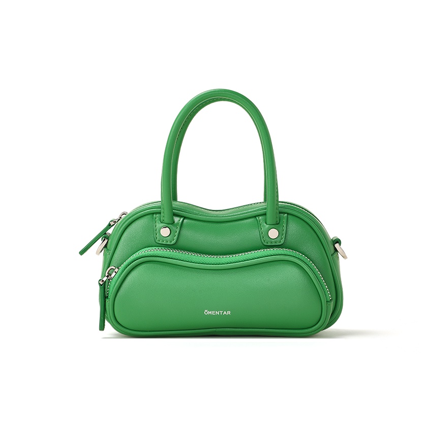 

Omentar Кожаная сумка через плечо в виде лягушки, Emerald Green