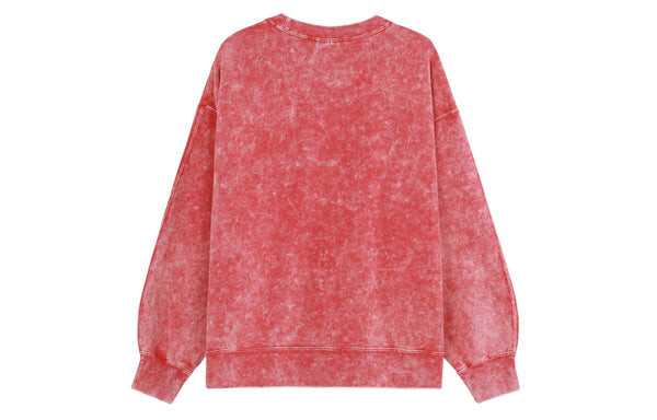 Толстовка (WMNS) Air Jordan Flight Oversize Fleece Sweatshirt 'Red', красный — фото 2