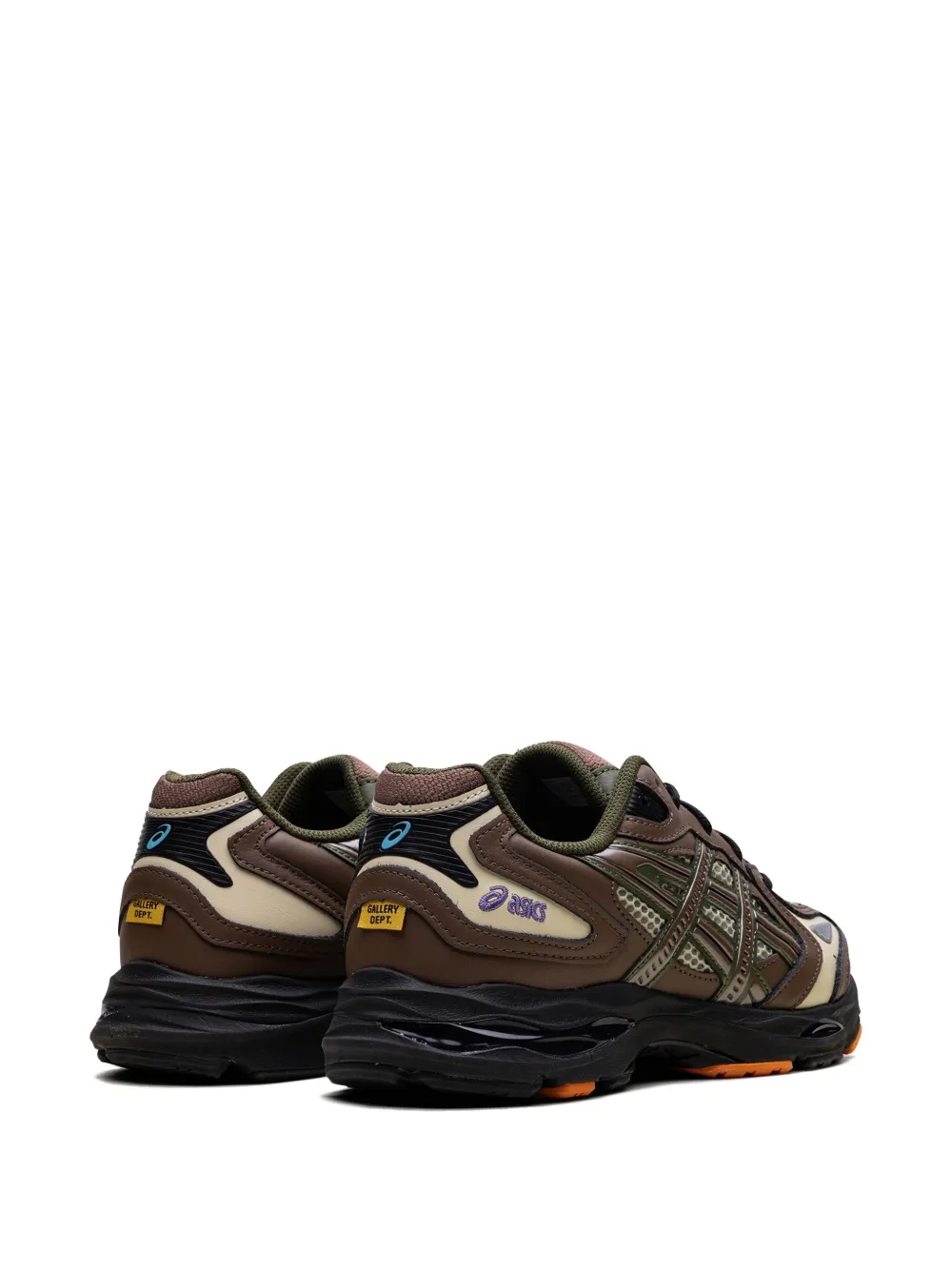 Кроссовки GEL-K1011 Khaki/Clay Canyon из коллаборации с Gallery Dept ASICS, коричневый — фото 3