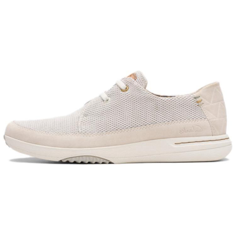 

Clarks Низкие повседневные туфли Carefree Collection, белые, мужские