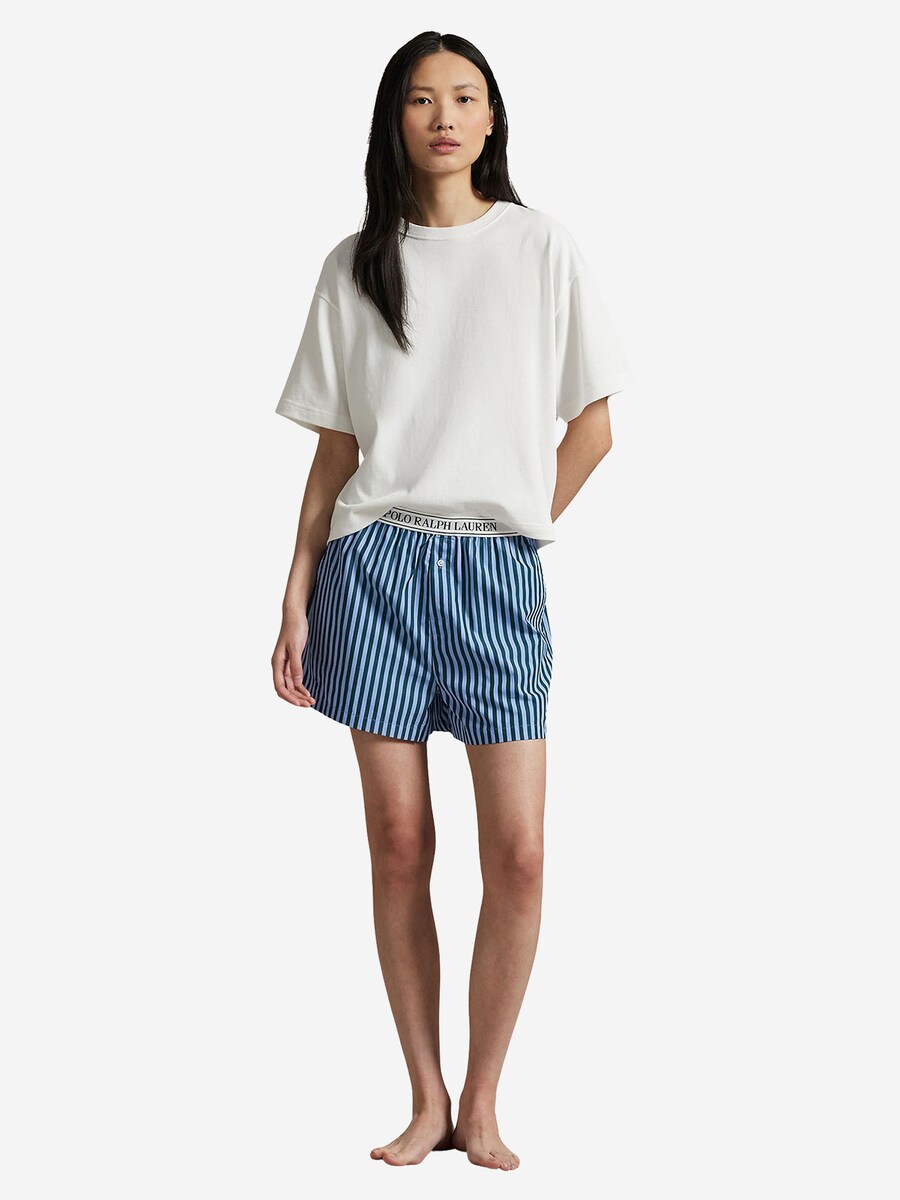 Пижамные штаны Polo Ralph Lauren  Boxer, небесно-голубой/нефритовый — фото 4