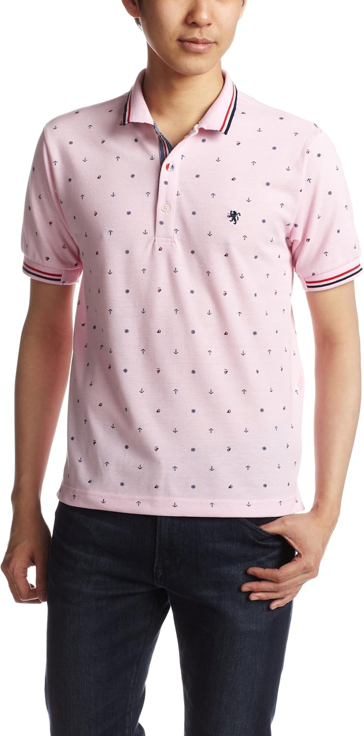 

Розовый - Поло с принтом Ponk Marine Pincponc