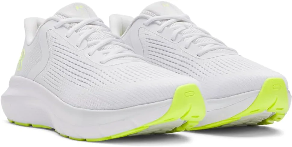 Мужские кроссовки Under Armour Charged Rogue 5, белый/серый/желтый — фото 2