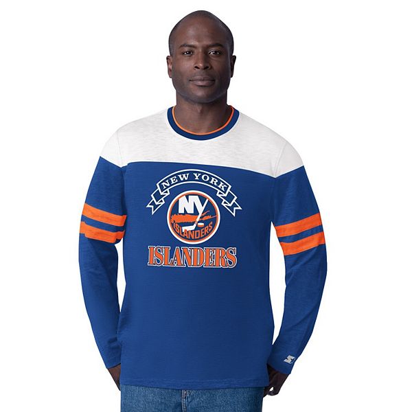 

Мужская футболка с длинным рукавом royal new york islanders blitz durene Starter