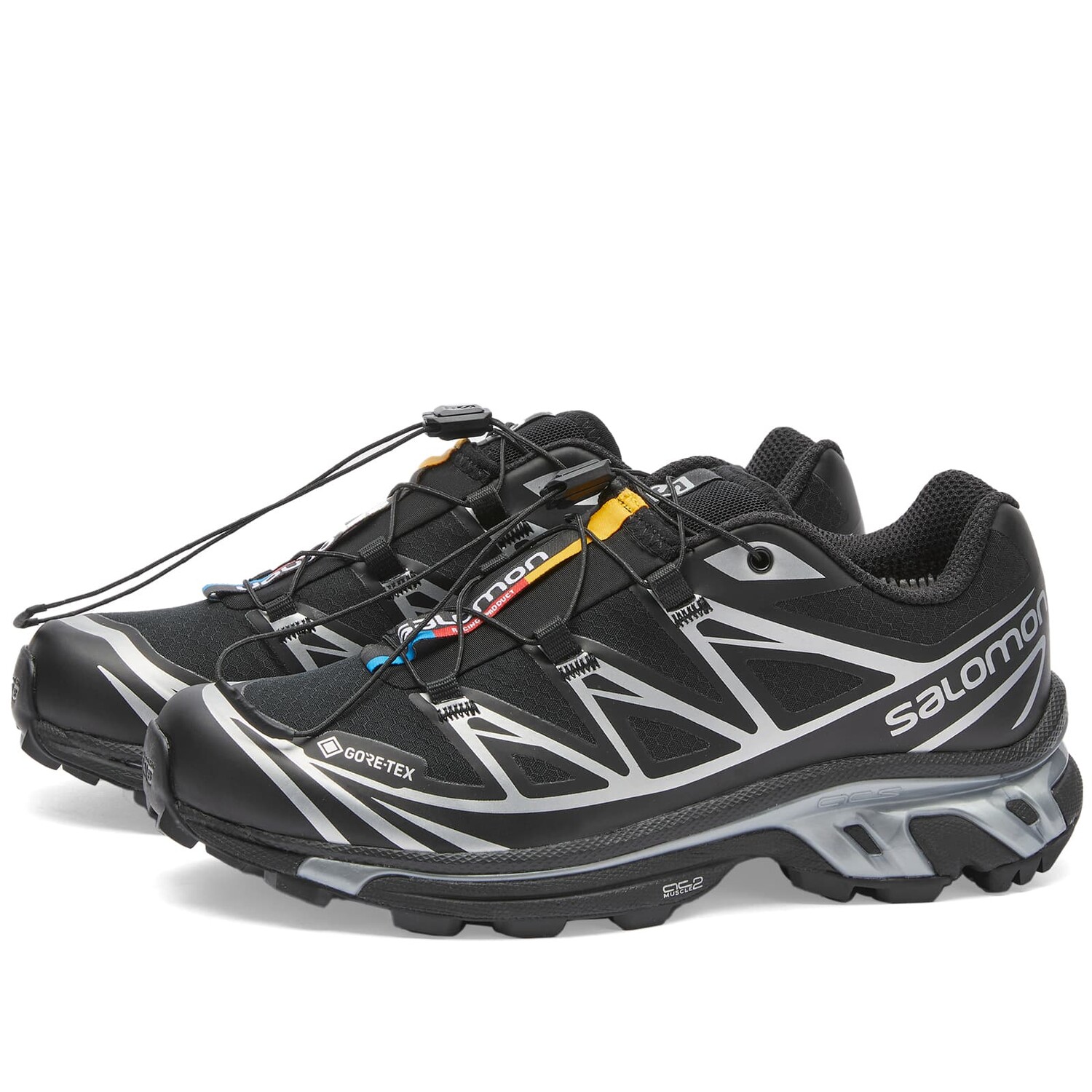 

Кроссовки Salomon Xt-6 Gtx, цвет Black & Ftw Silver, Серый, Кроссовки Salomon Xt-6 Gtx, цвет Black & Ftw Silver