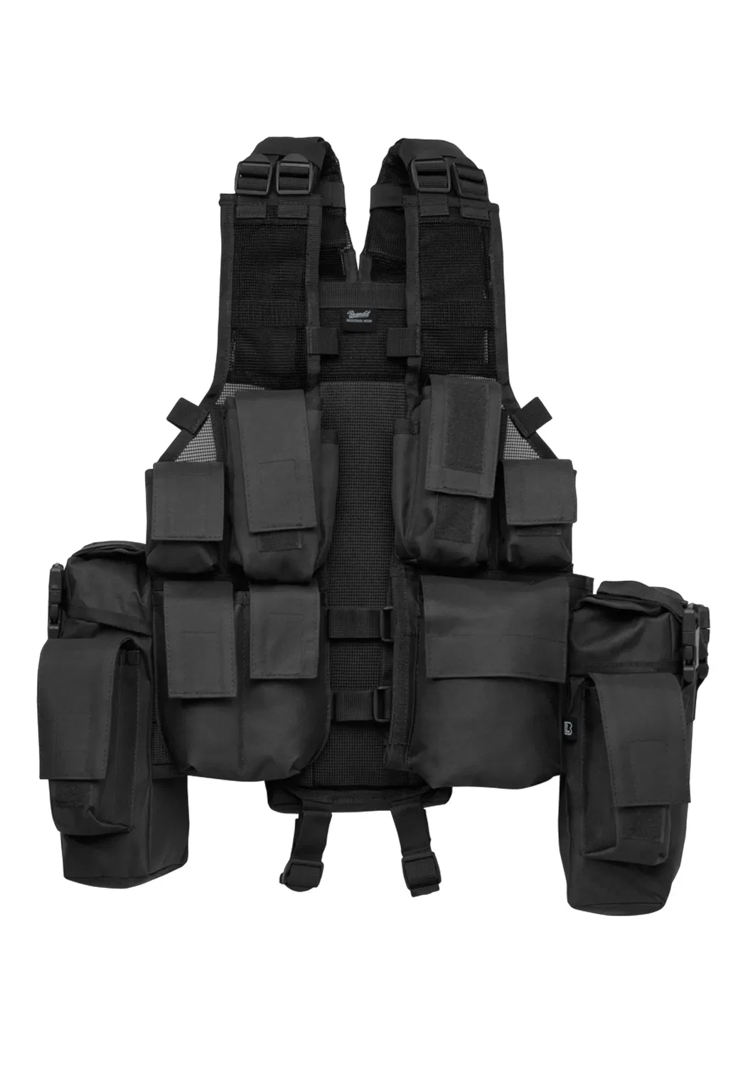 Тактическая жилетка с MOLLE-системой, Brandit, черный