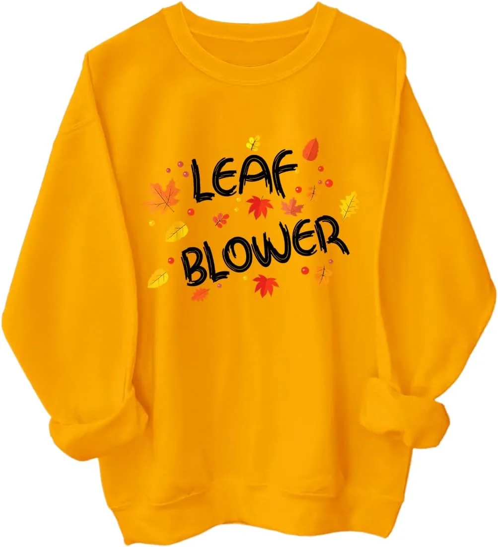 

Толстовка с принтом Leaf Blower для мужчин и женщин