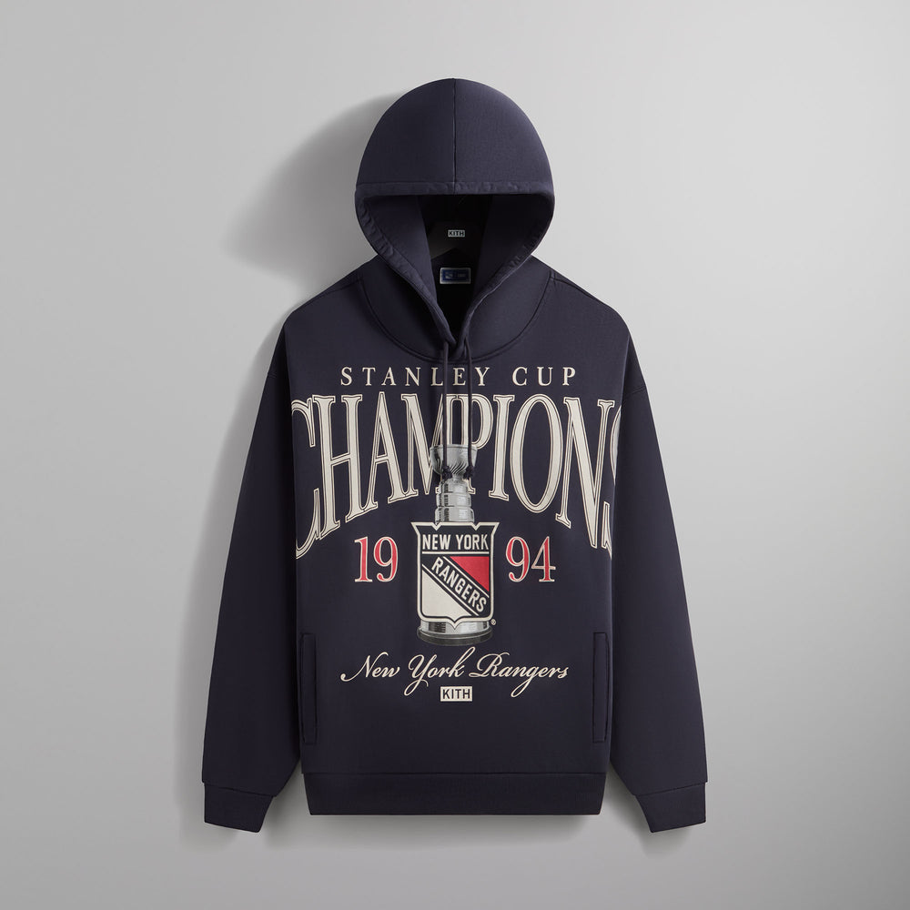 

Худи Kith for the New York Rangers Champions Nelson Hoodie, цвет Ink