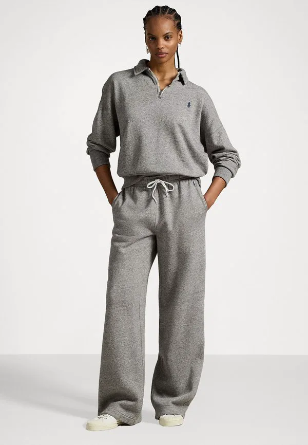 Спортивные штаны с широкими штанинами на шнуровке Polo Ralph Lauren, Dark Vintage Heather — фото 2