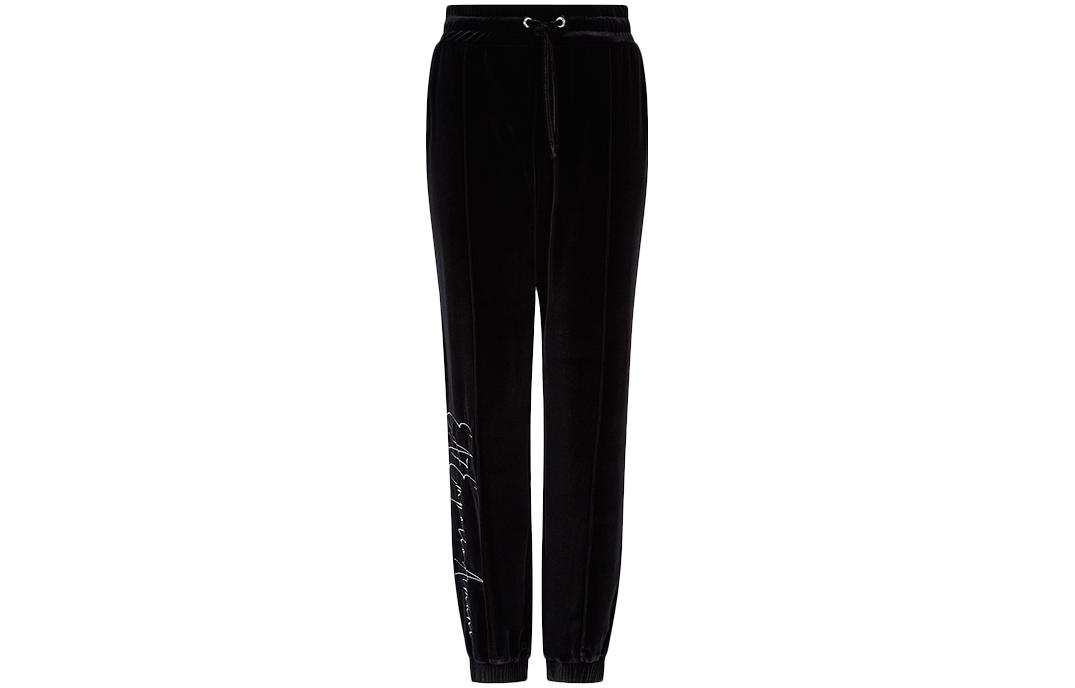 Вязаные спортивные штаны Women's EMPORIO ARMANI, черный — фото 3
