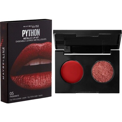 

Набор для губ Maybelline New York Python Metallic Lip Passionate, 5 мл