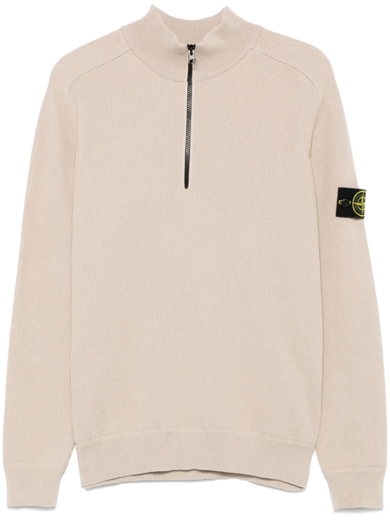 

Stone Island свитер с нашивкой Compass, нейтральный