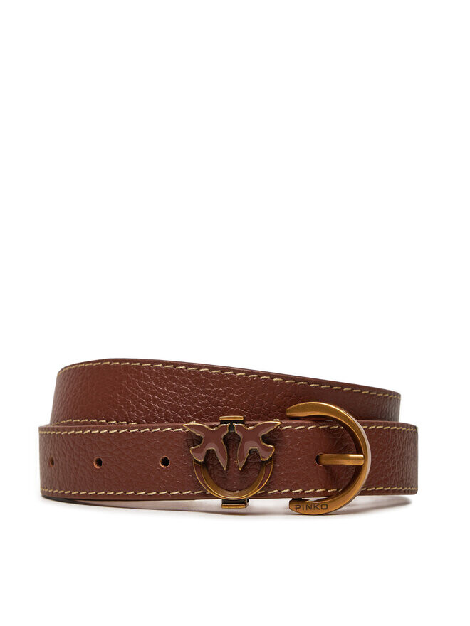 

Ремень PINKO Tamboril H2,5 Belt . 20242 PLT01 102820.A158, коричневый