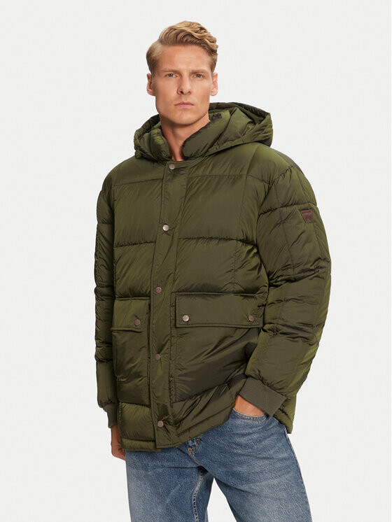 

Пуховик стандартного кроя Wrangler, зеленый