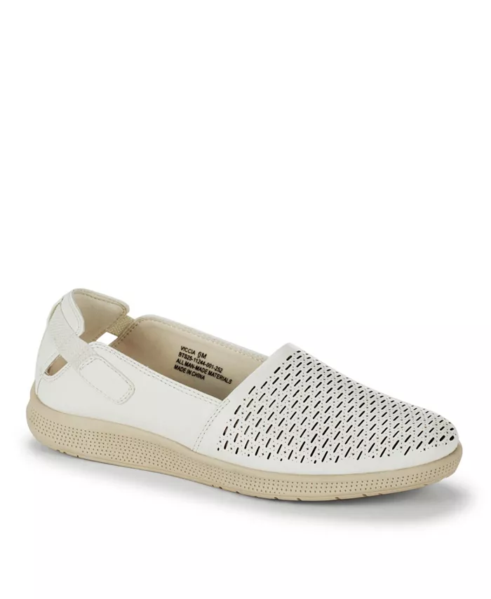 Женские балетки Viccia Slip On Baretraps, коричневый/бежевый