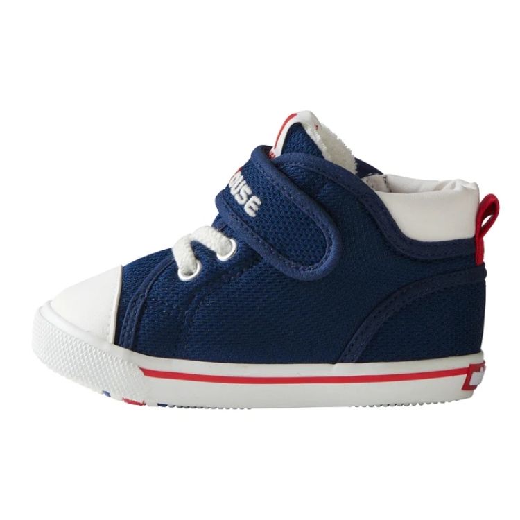 

Высокие детские ботинки made in japan для малышей MIKI HOUSE, синий