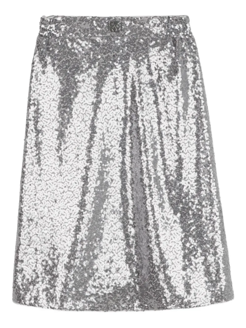 

Юбка с пайетками Dkny Kids, серый