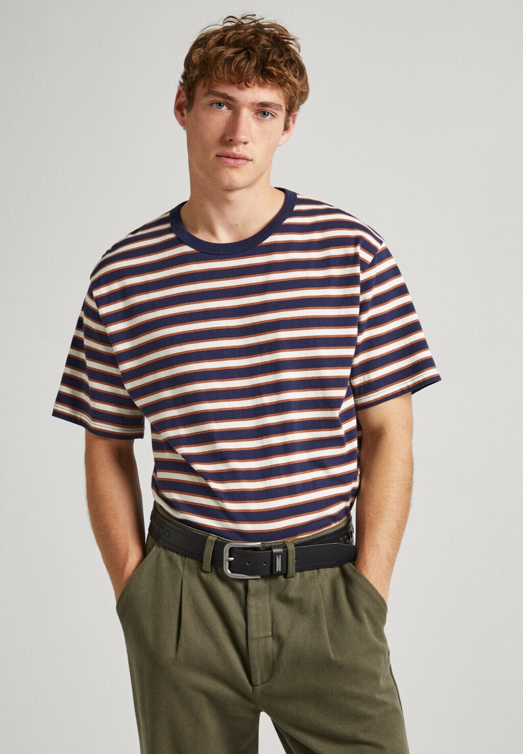 

Футболка с принтом CALLIXTO Pepe Jeans, цвет dulwich blue