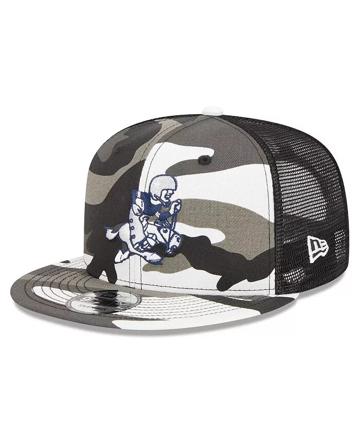 

Мужская кепка с камуфляжем Urban Camo Dallas Cowboys 9FIFTY Trucker Snapback New Era, мультиколор