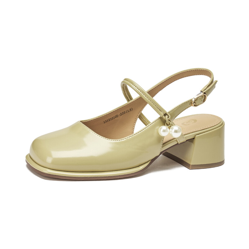 Туфли женские на высоком каблуке Gemeiq, цвет Light Yellow