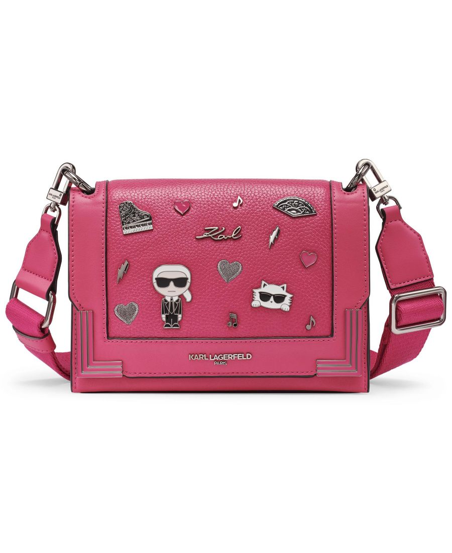 

Маленькая сумка через плечо Camille KARL LAGERFELD PARIS, Fuchsia