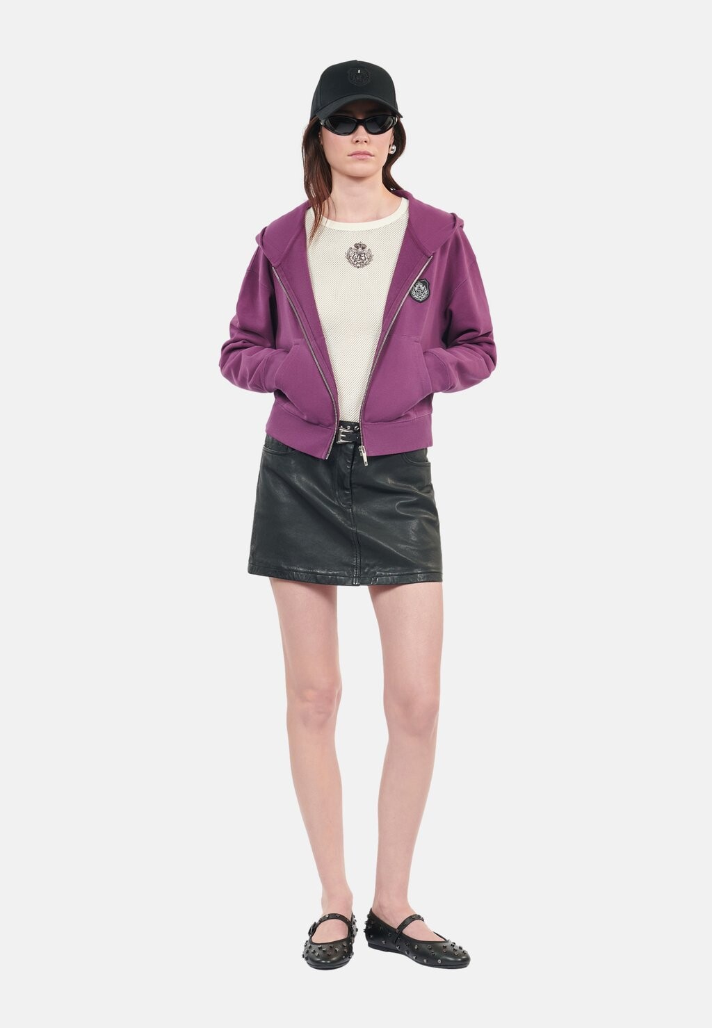 

Толстовка The Kooples, фиолетовый
